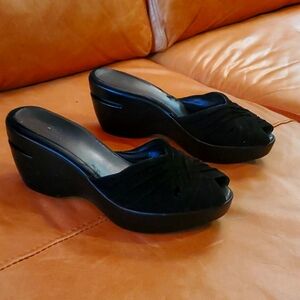 Cole Haan Suede MULES  size 7.5